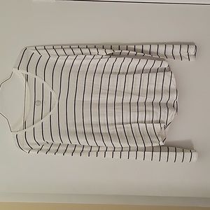 SO JUNIORS S STRIPPED LONG SLEEVED SHIRT